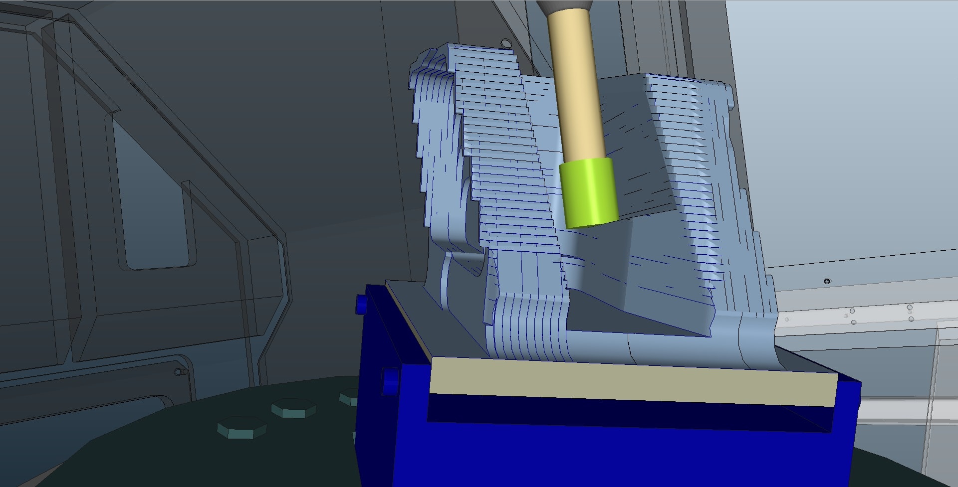 KINEMATICS SIMULATION VS NC SIMULATION